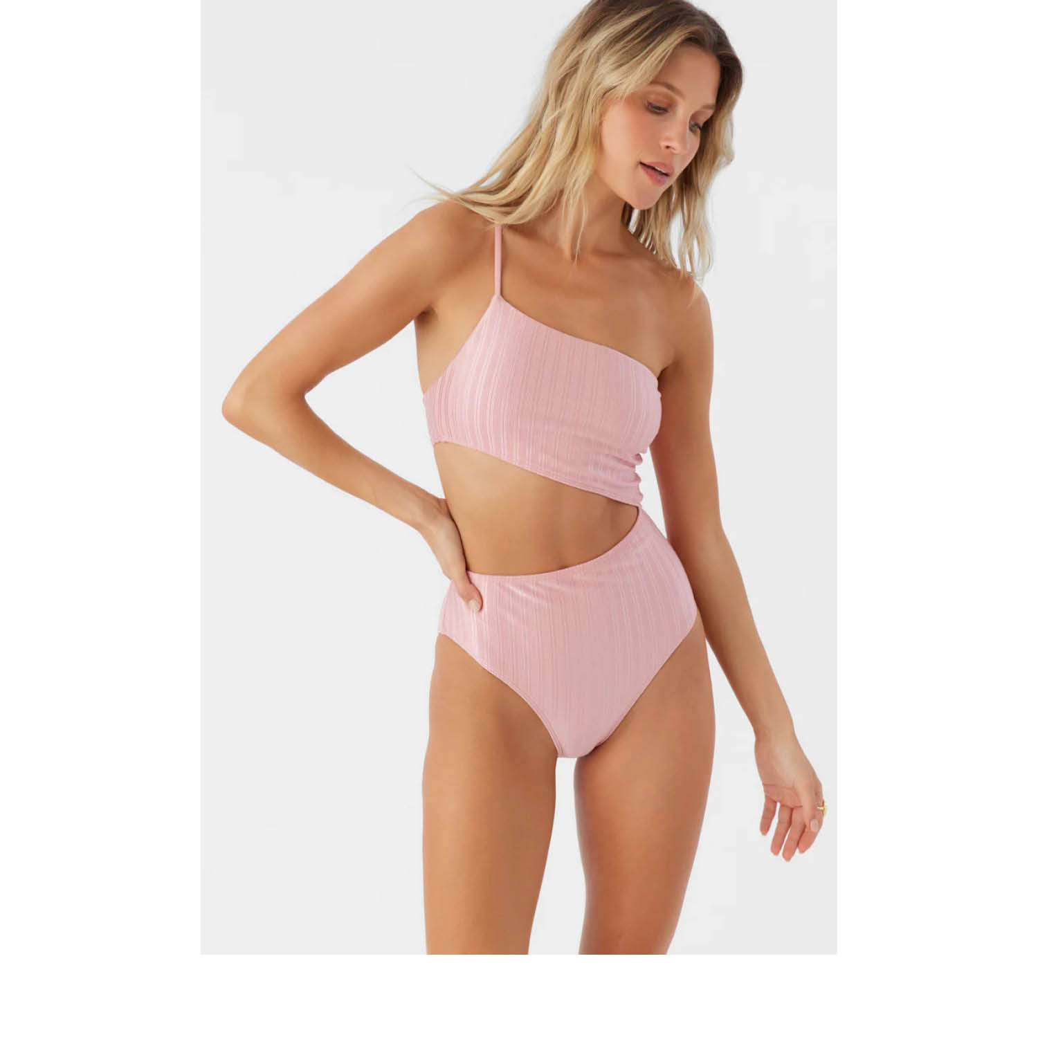 MIZI METALLIC RIB AGADIR ONE PIECE