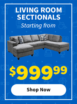 Shop Living Room Sectionals Starting from $999.99. Shop Now