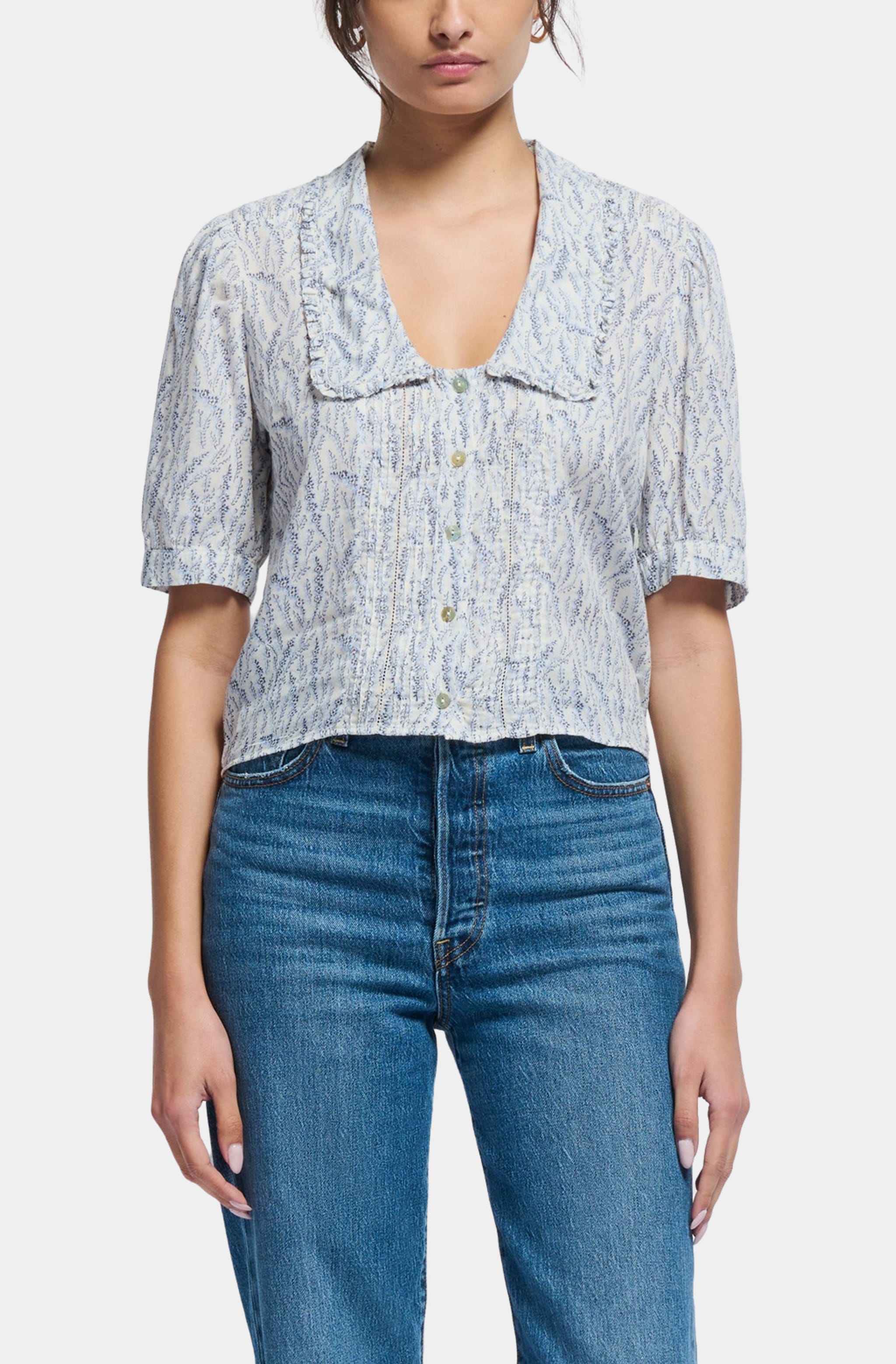 Image of Pia Pintuck Blouse