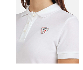 Women's logo polo