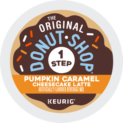 The Original Donut Shop® Pumpkin Caramel Cheesecake Latte