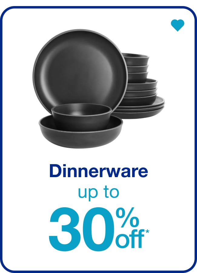 Save on Dinnerware â€” Shop Now!