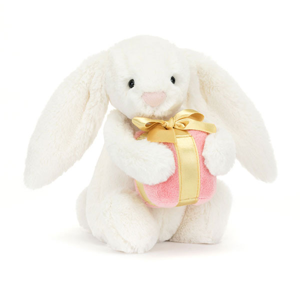 Bashful Bunny with little present