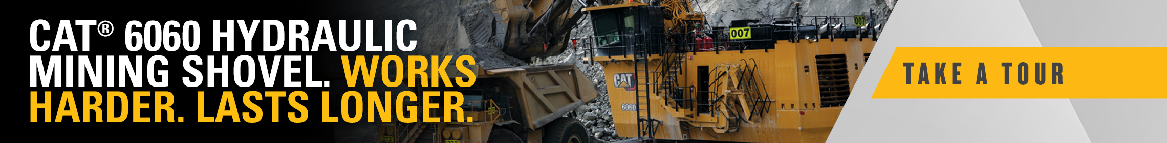 Cat® 6060 Hydraulic Mining Shovel | Works Harder. Lasts Longer. | Take a Tour