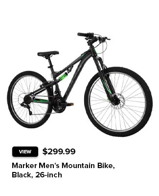 Marker Men's Mountain Bike - Black