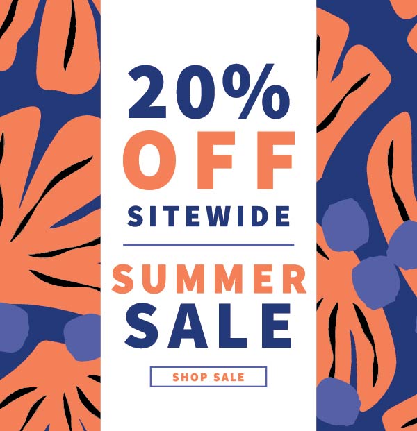 Summer Sitewide Sale 20% Off