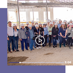 LovelySkin employees along with Dr. and Nancy Schlessinger at our new warehouse topping off gathering - watch video