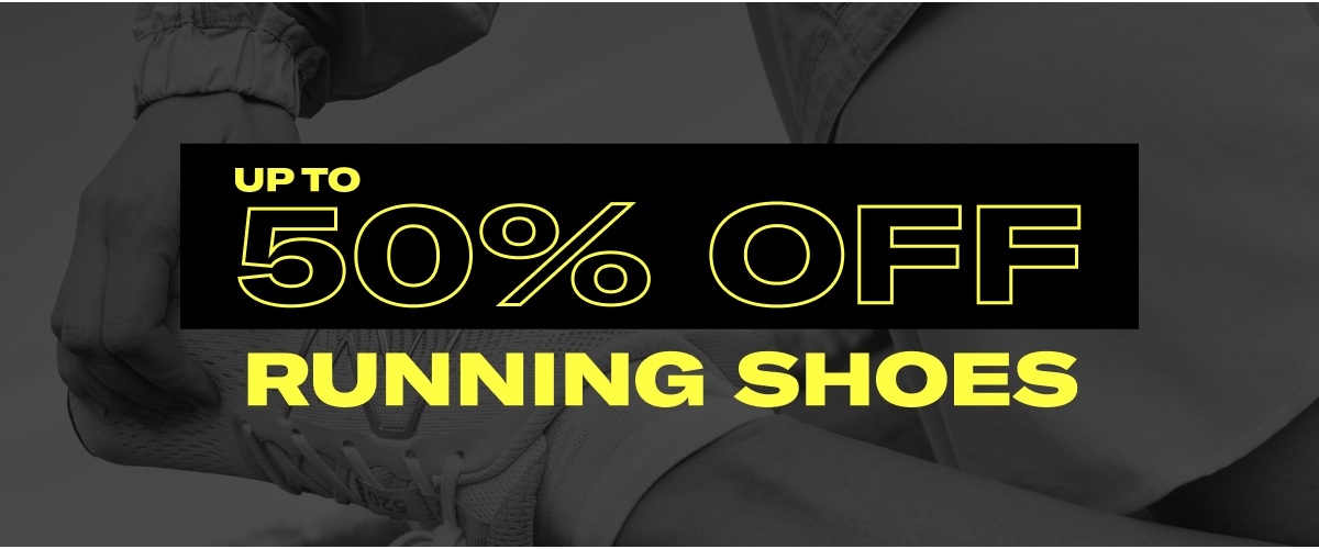 Up To 50% Off Running Shoes