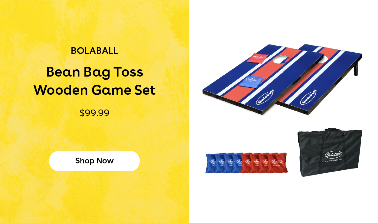 Bolaball Bean Bag Toss Wooden Game Set $99.99 Shop Now