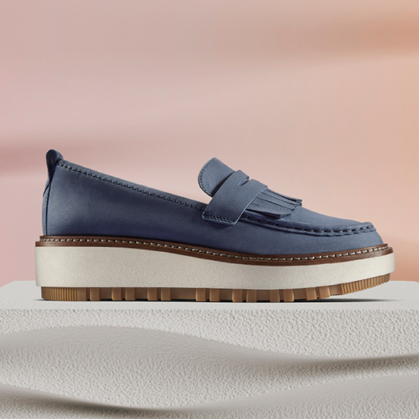 Orianna Loafer Navy Nubuck