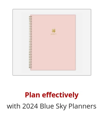 Plan effectively with 2024 Blue Sky Planners