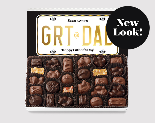 New Look! Father’s Day Nuts & Chews