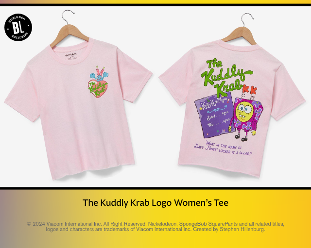 The Kuddly Krab Logo Women's Tee