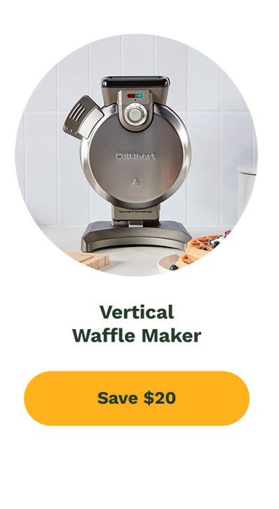 Vertical Waffle Maker - Save $20