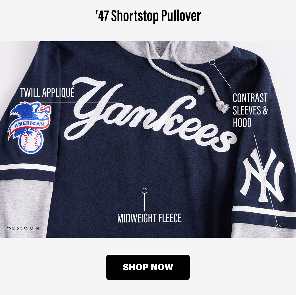 ’47 Shortstop Pullover | SHOP NOW