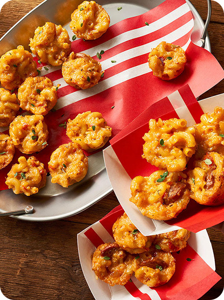 Cajun Mac & Cheese Bites