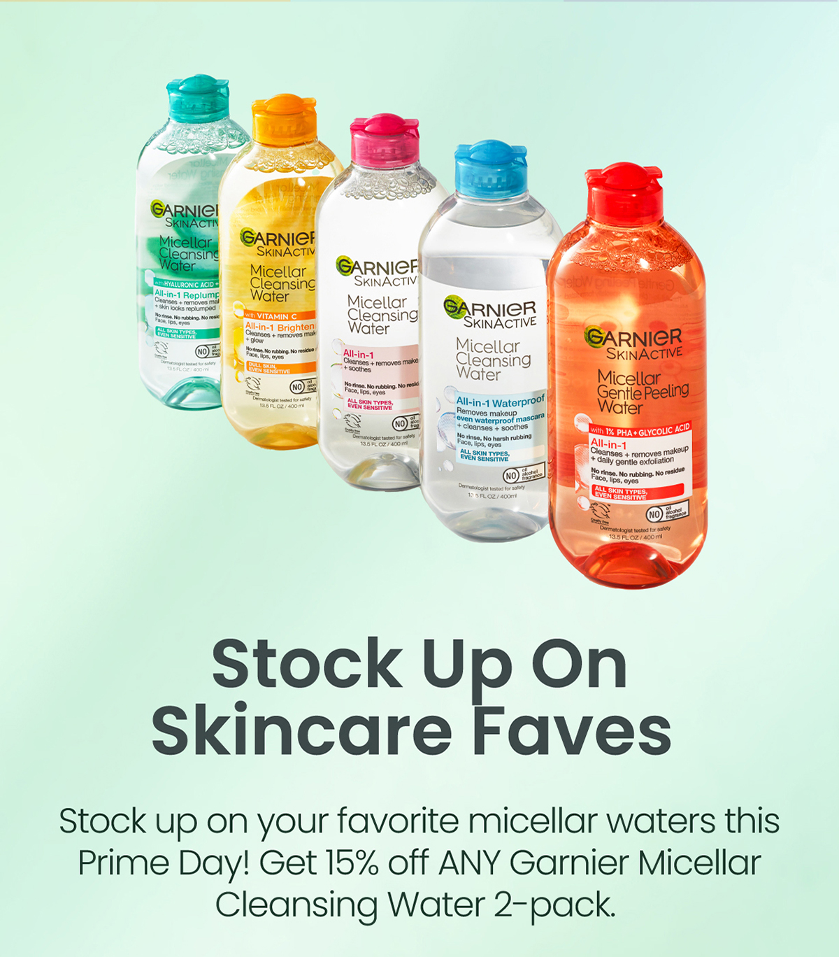 Stock Up on Skincare Faves