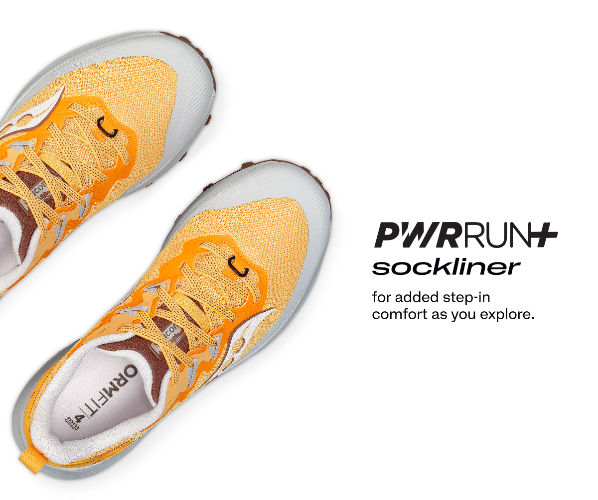 Whats new pwrrun cushioning - provides cushioned landings, whatever the surface