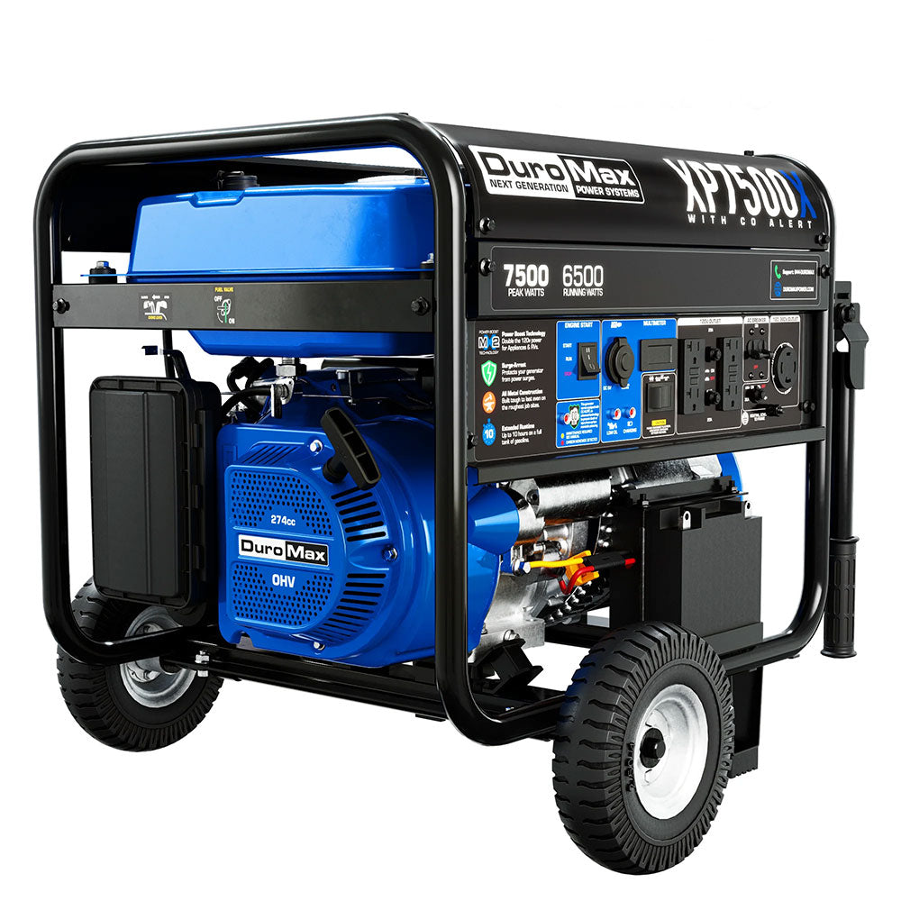 Image of 7,500 Watt Gasoline Portable Generator w/ CO Alert