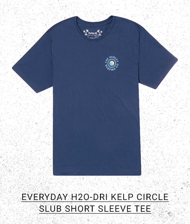 Everyday H2O-Dri Kelp Circle Slub Short Sleeve Tee