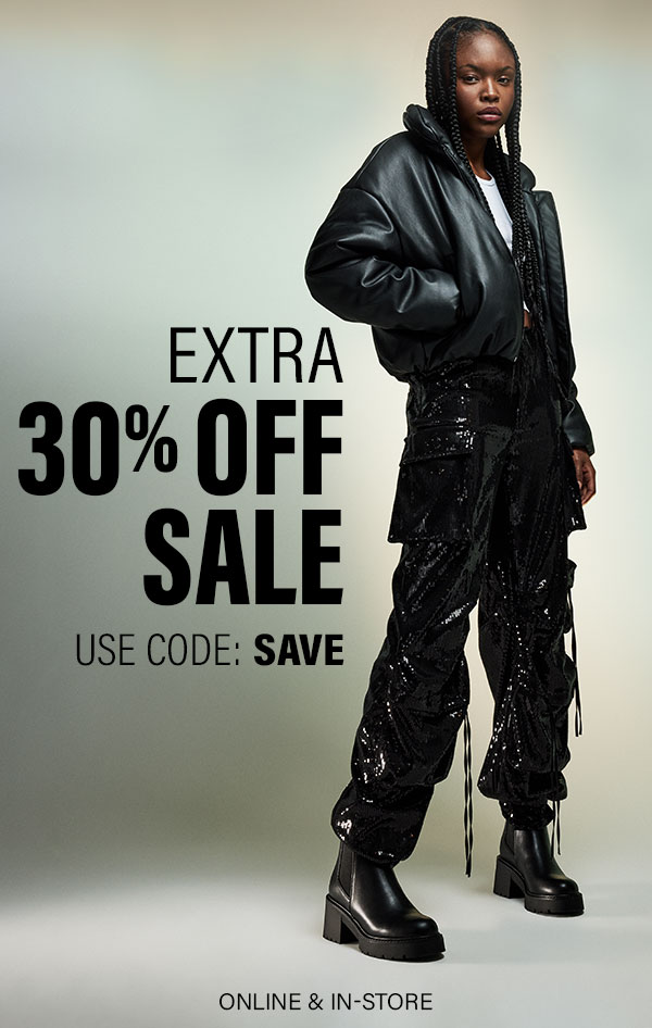 Extra 30% off Sale