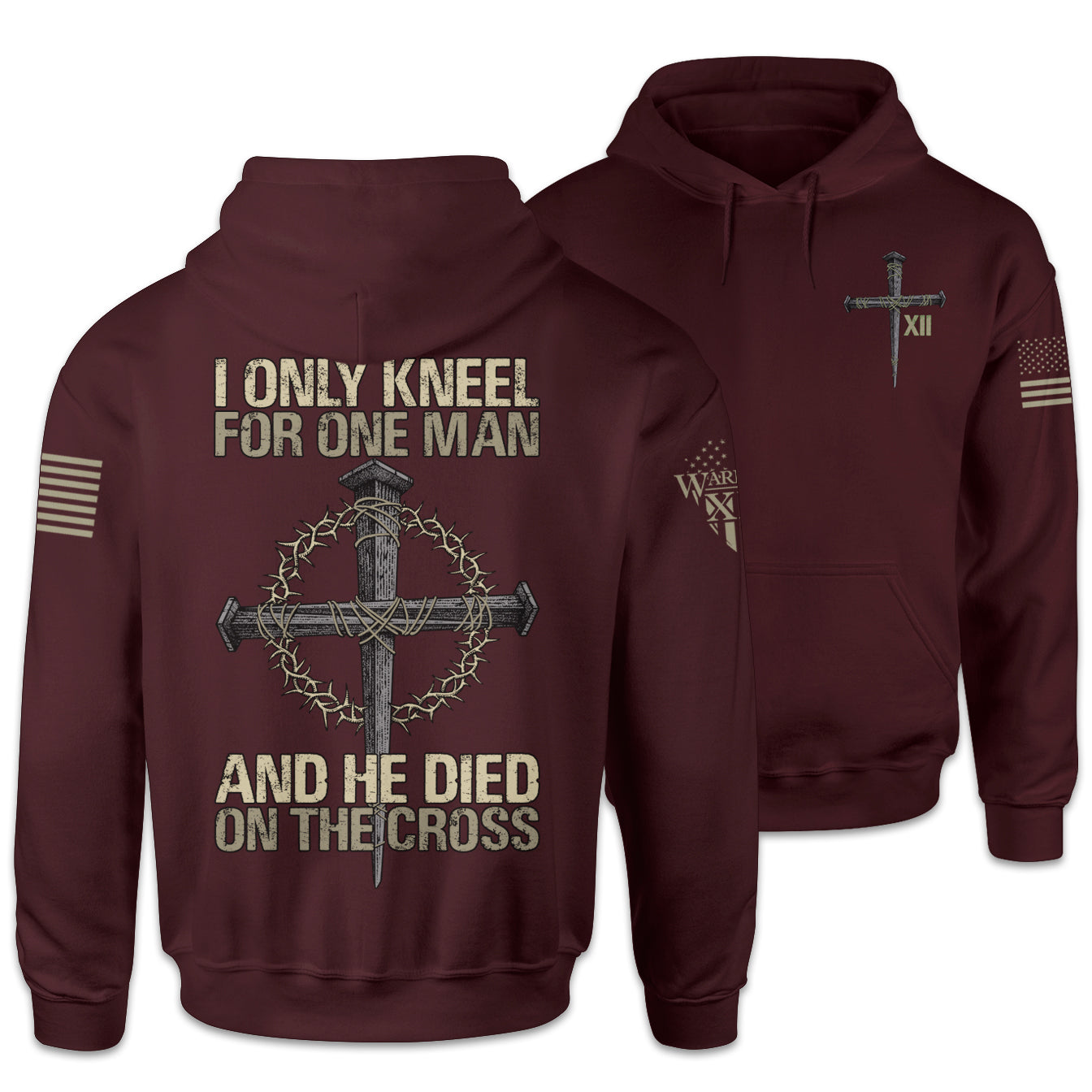 Image of Only Kneel For One Hoodie