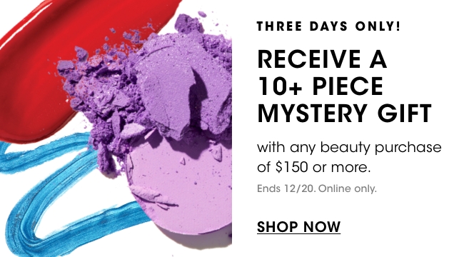 Receive a 10+ piece mystery gift