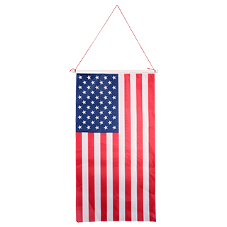 12.6x24-in. U.S. flag banner