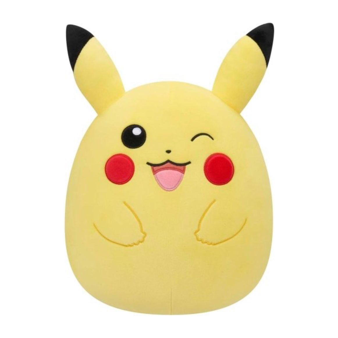 Squishmallow 10 Inch Pokemon Winking Pikachu Plush Toy