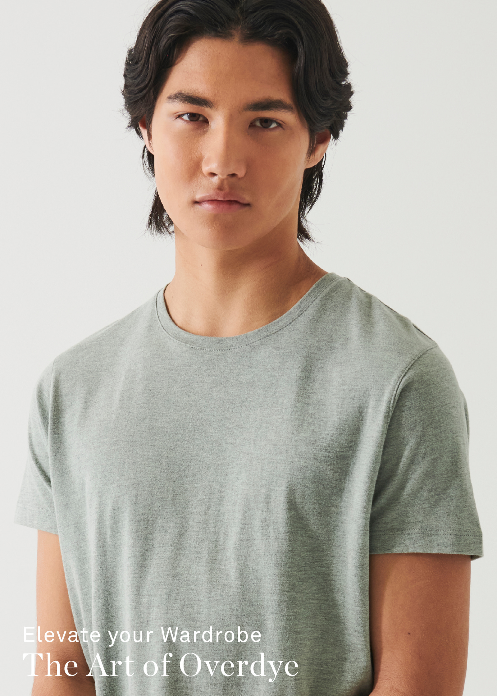 PIMA COTTON STRETCH OVERDYE T-SHIRT