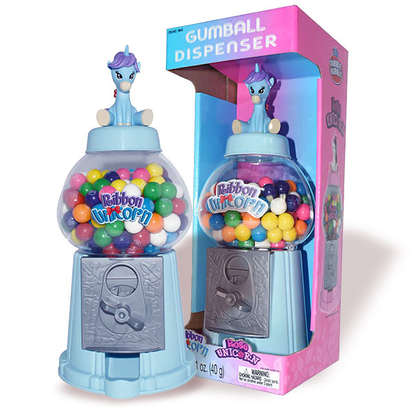 161451 - Unicorn Classic Blue Gumball Machine with Gumballs