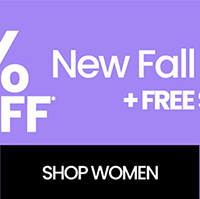 Extra 30% off* New Fall Collection plus free shipping. Shop women.