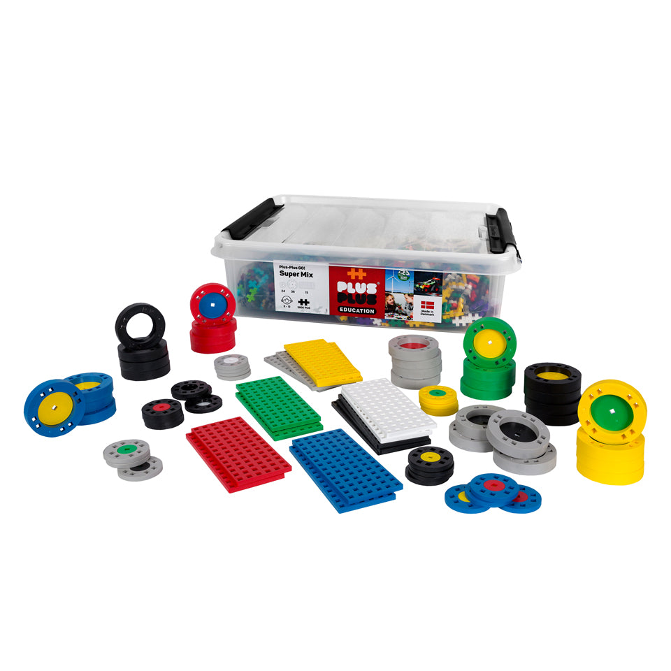 Image of GO! Educational Tub Wheel Mix - 2600 pc