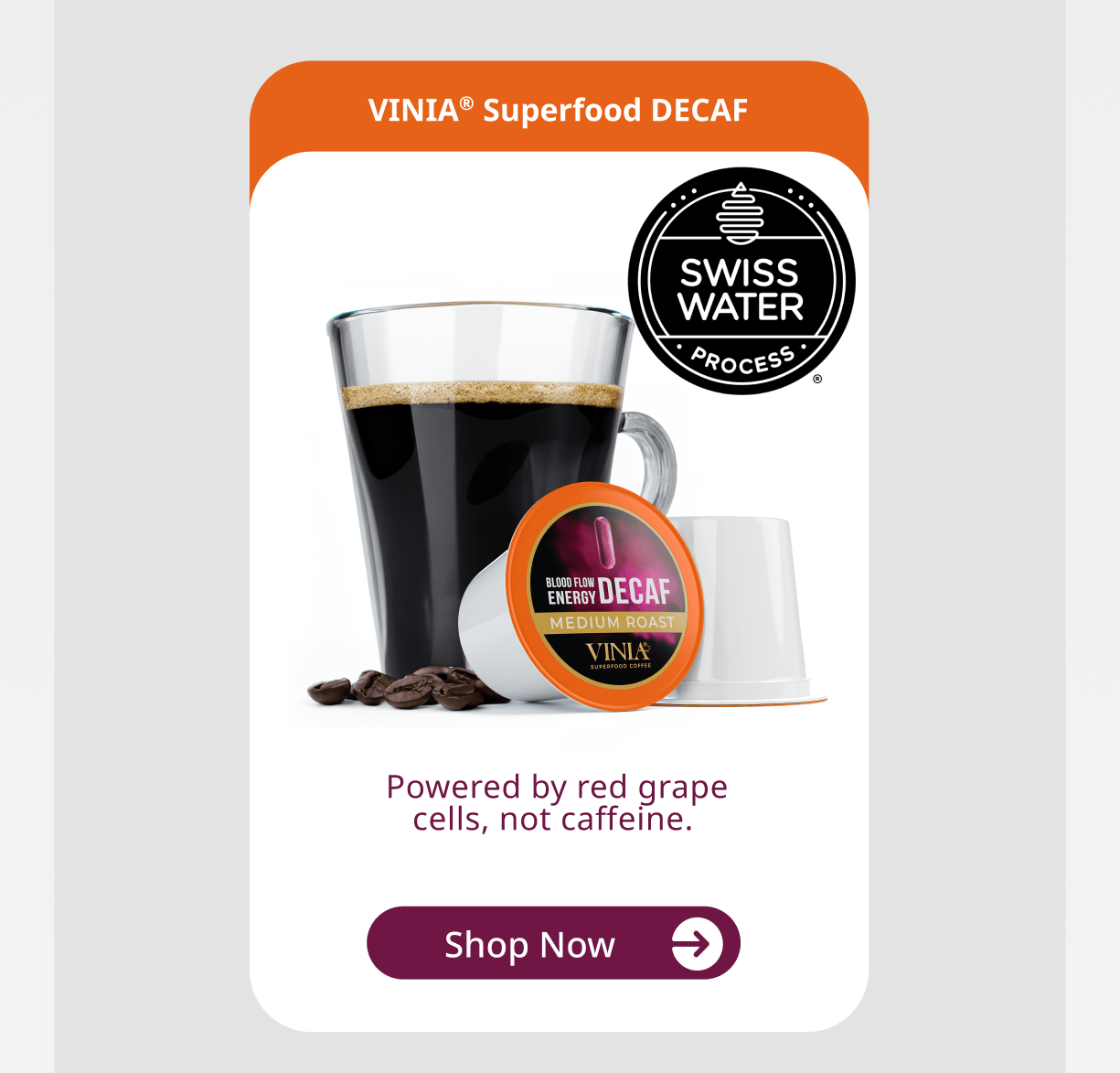 VINIA® Superfood DECAF