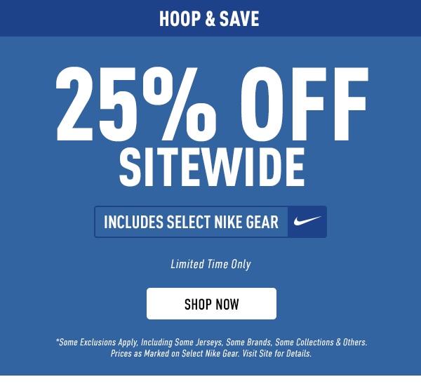 Unlock 25% Off NBA Savings!