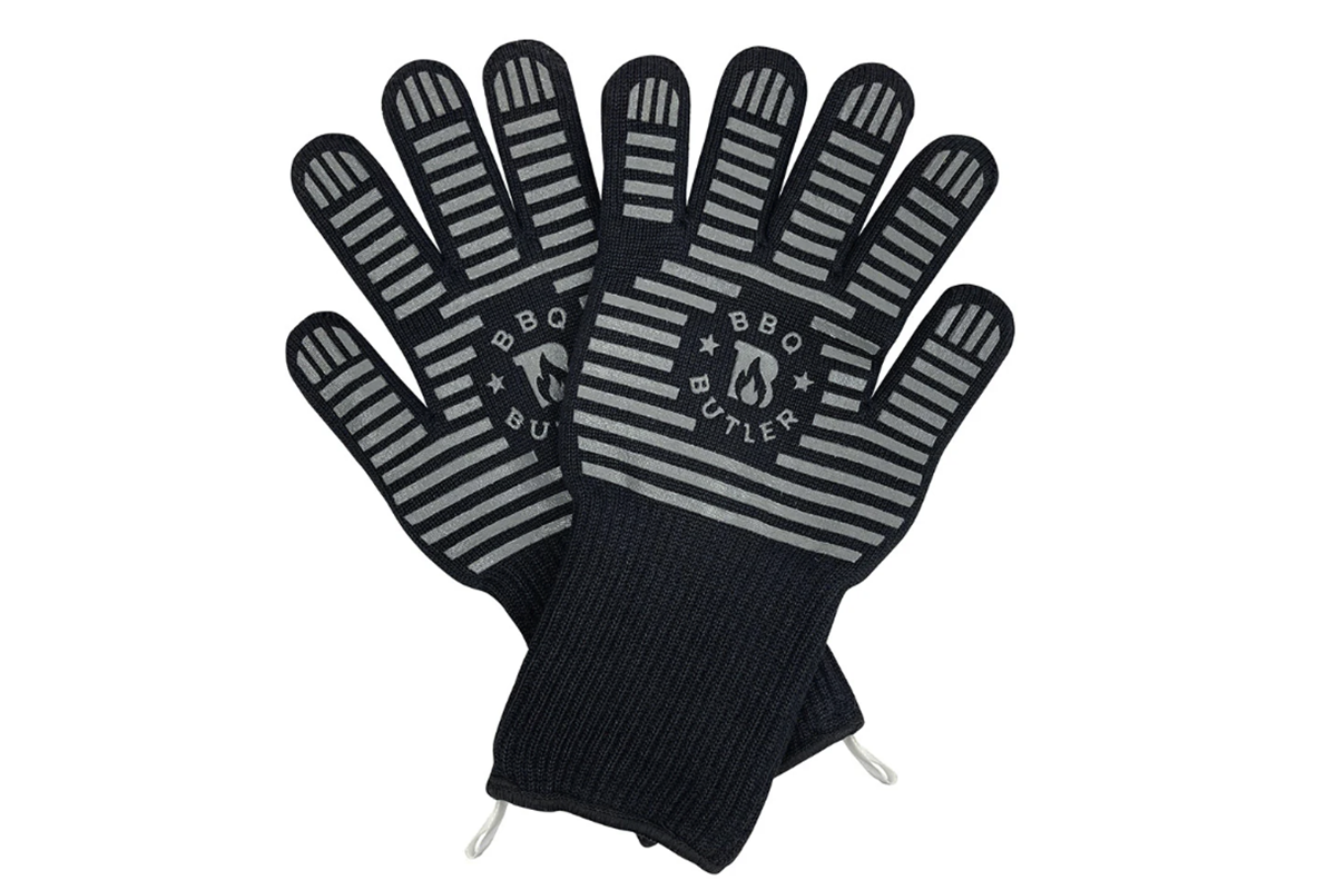 Black Fabric Gloves