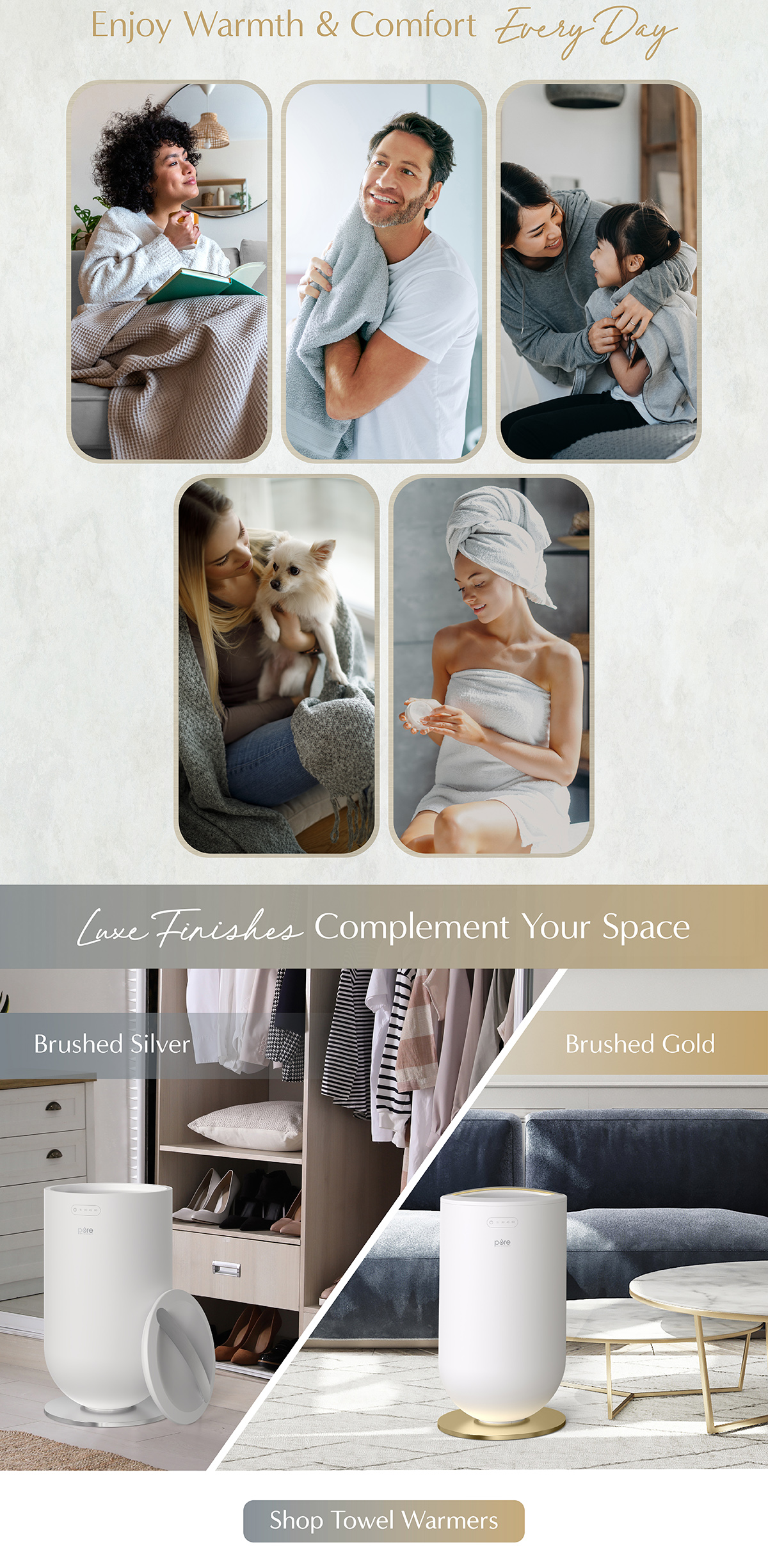 Enjoy Warmth & Comfort Every Day With Luxe Finishes To Complement Your Space