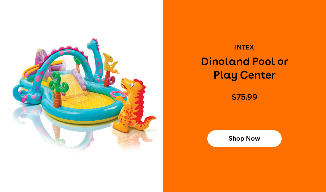 Intex Dinoland Pool or Play Center $75.99 Shop Now