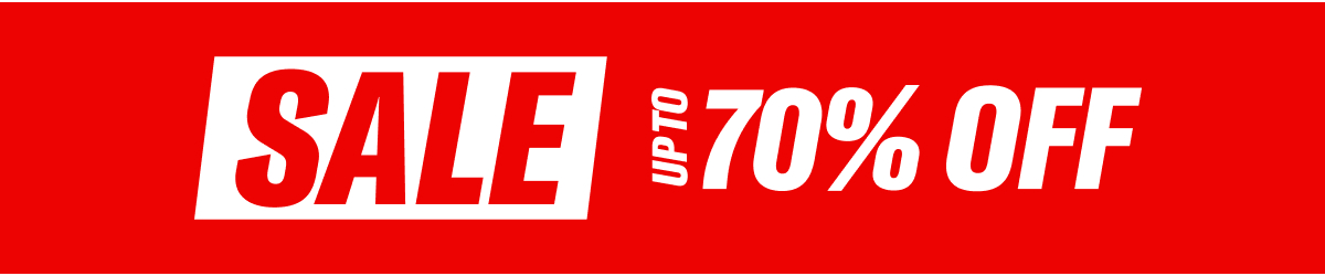 Sale up to 70% Off