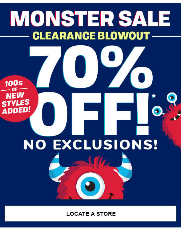 All Clearance 70% off