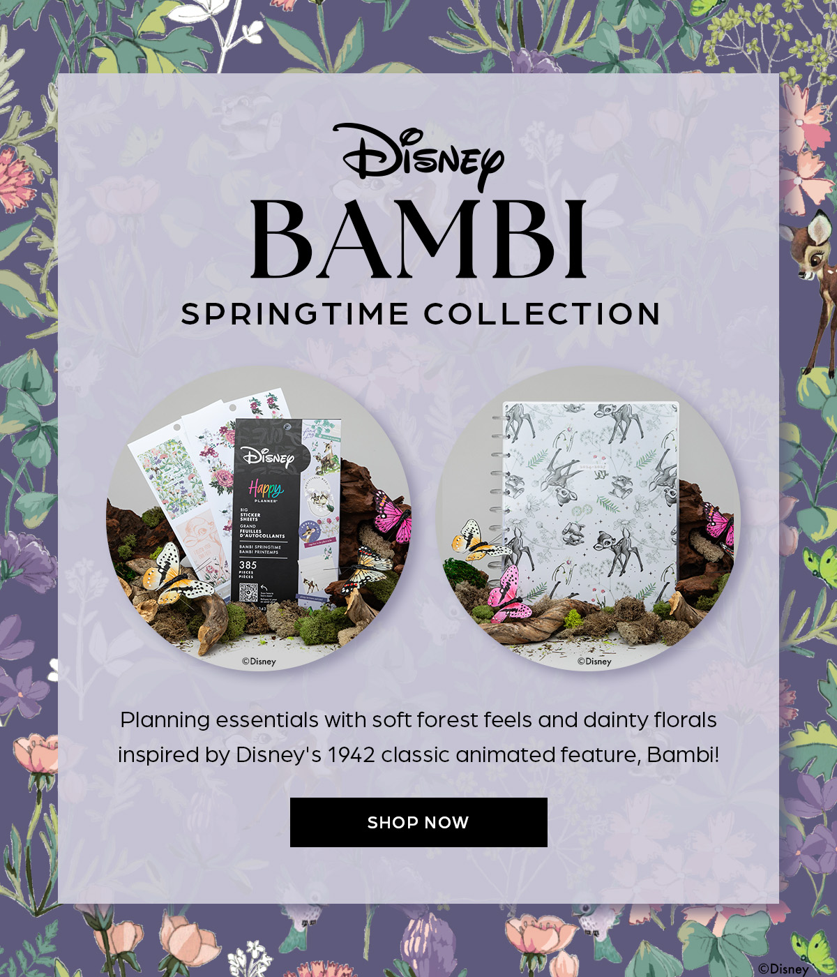 Disney Bambi Springtime Collection