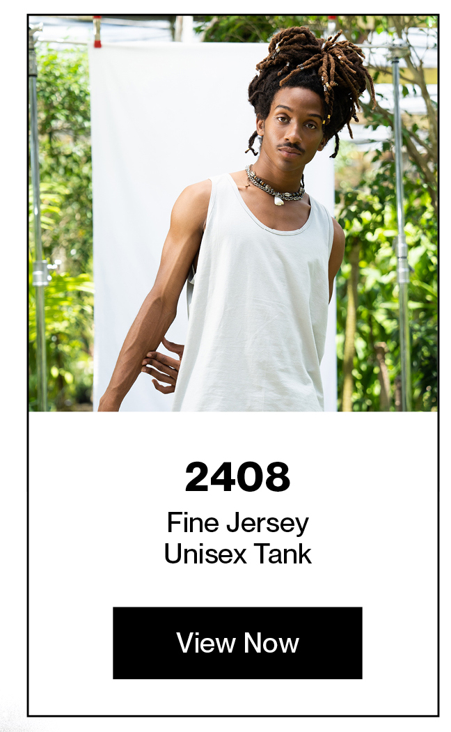 Fine Jersey Unisex Tank