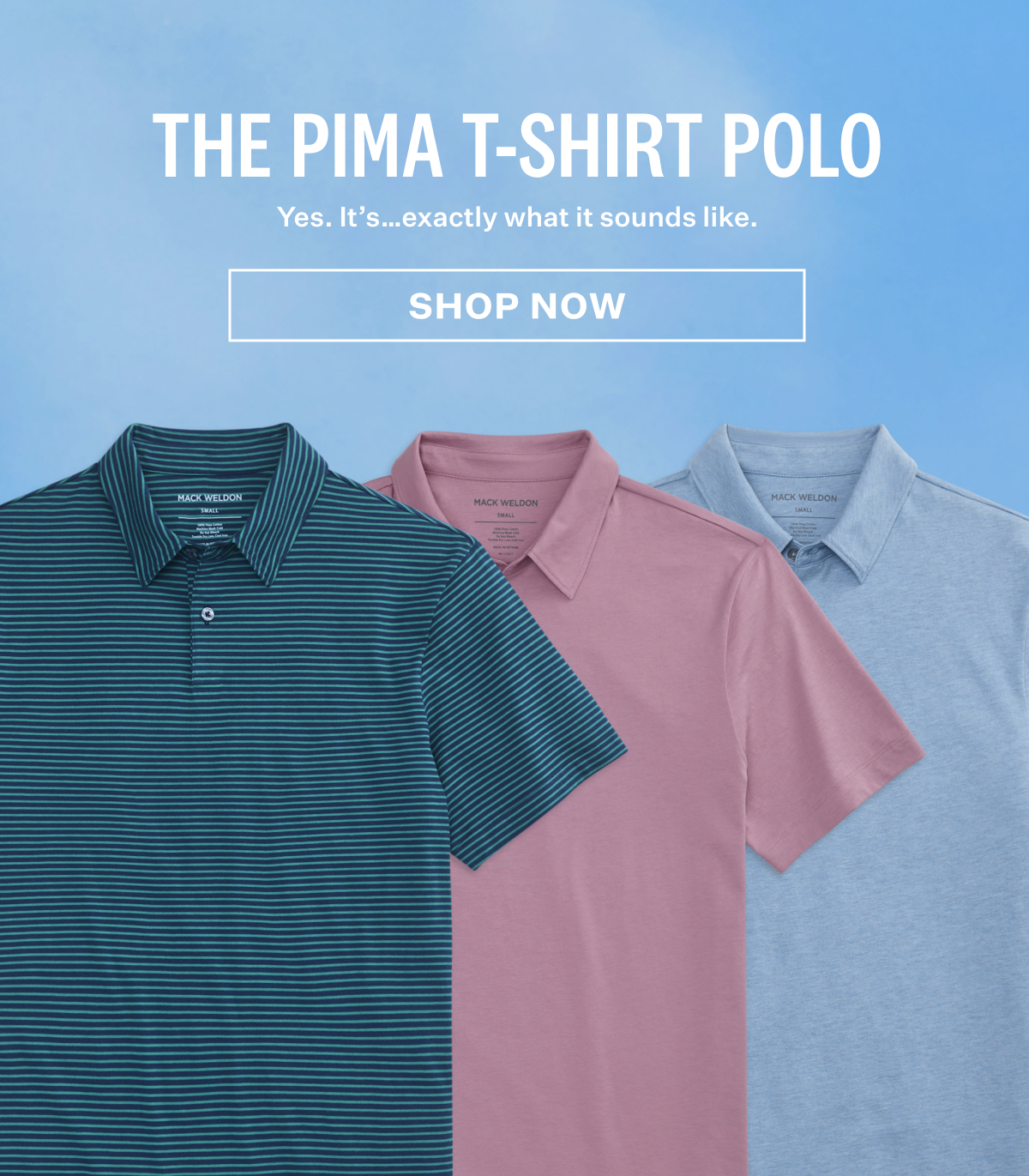 Pima T-Shirt Polo