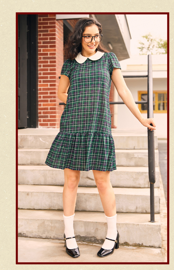 School Days Collared Dress