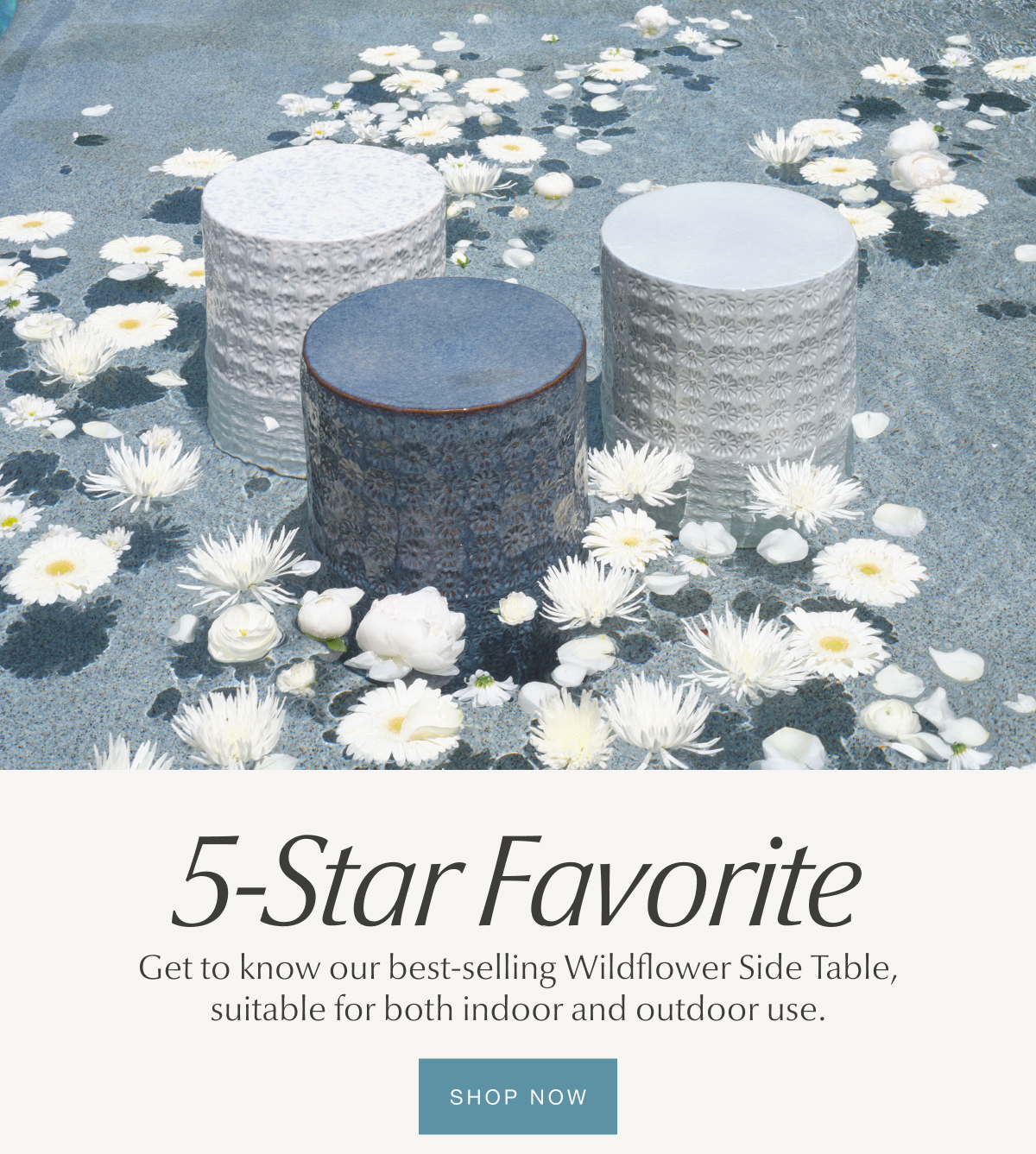 5-Star Favorite: Wildflower Side Table - SHOP NOW