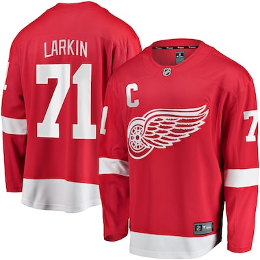  Fanatics Branded Dylan Larkin Red  Home Breakaway Jersey