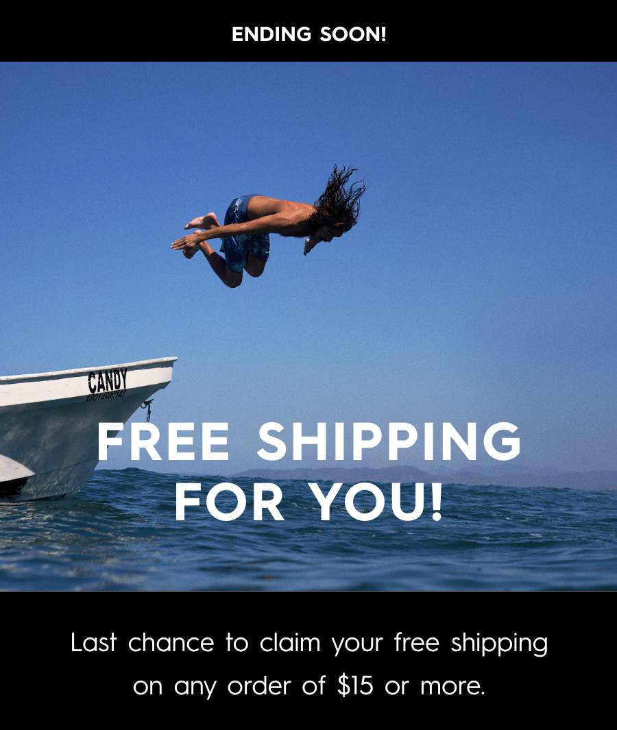 Free Shipping For You!