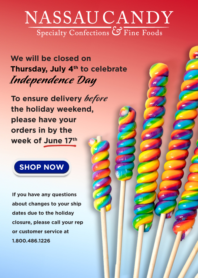 4th of July Closure