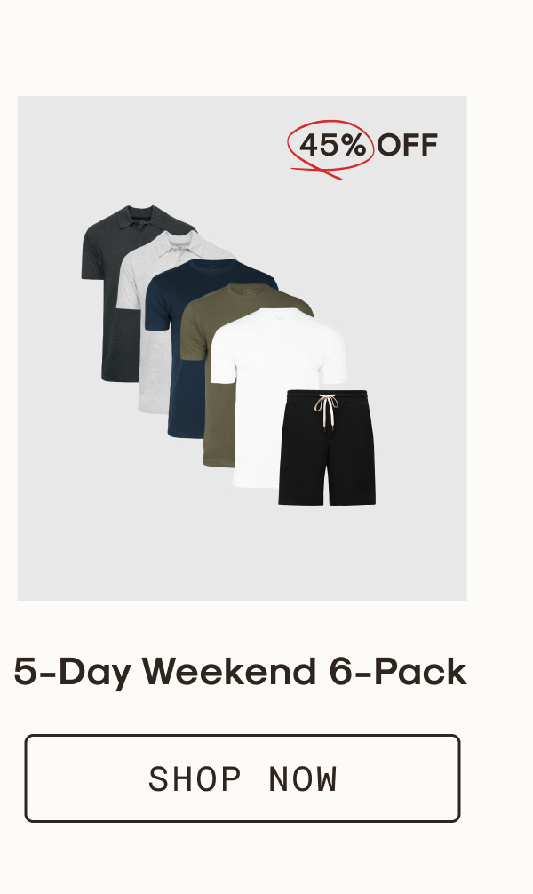 5-Day Weekend 6-Pack