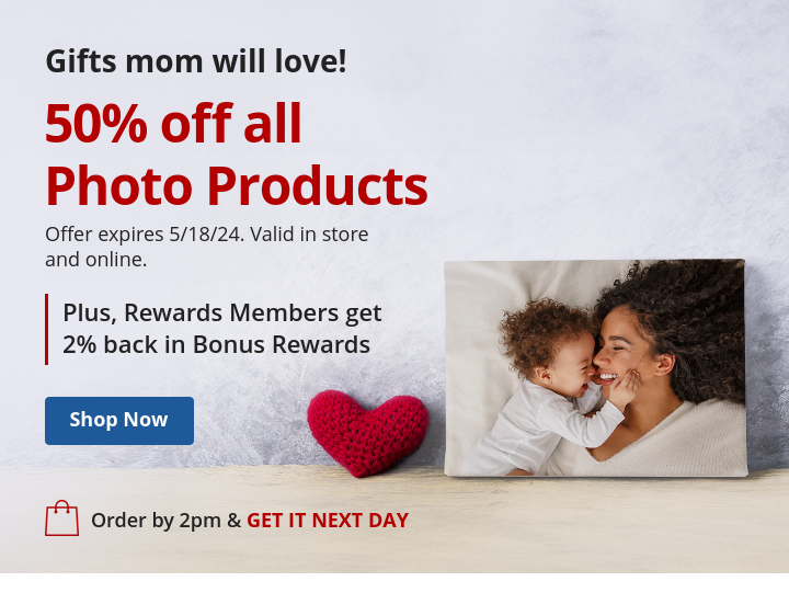 50% off All Photo Products